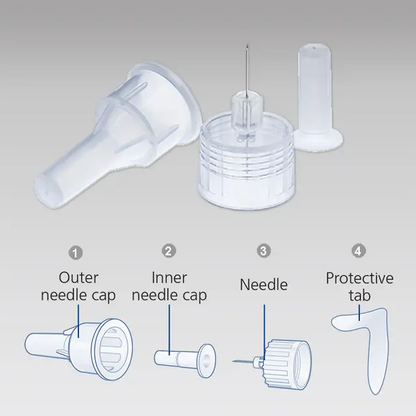 Agujas hipodérmicas para lapicera Medt Fine 32 G x 4 mm 100 unidades