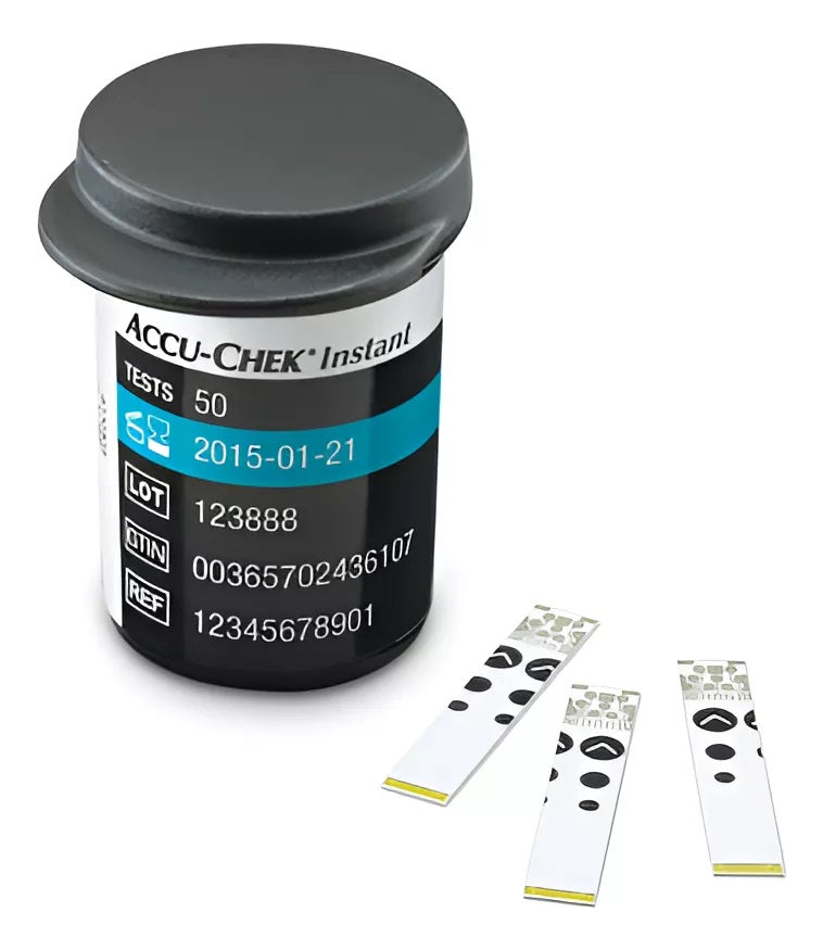 Accu-chek Instant Tiras Reactivas 50 Unidades
