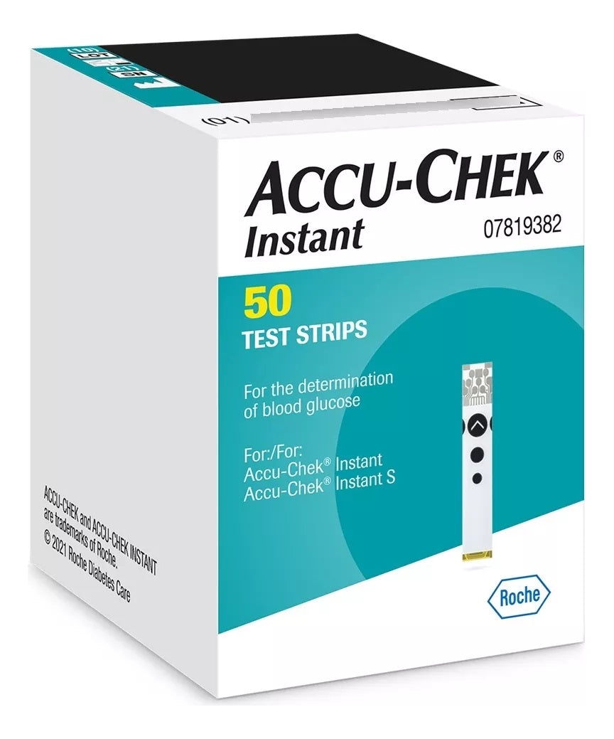 Accu-chek Instant Tiras Reactivas 50 Unidades