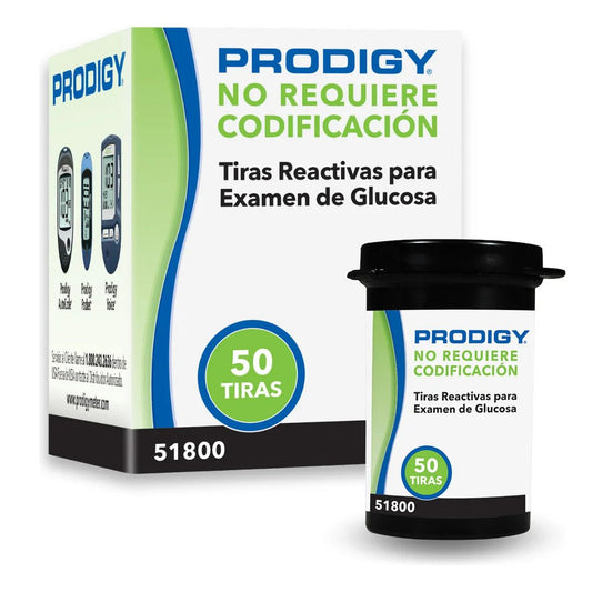50 Tiras Reactivas Prodigy
